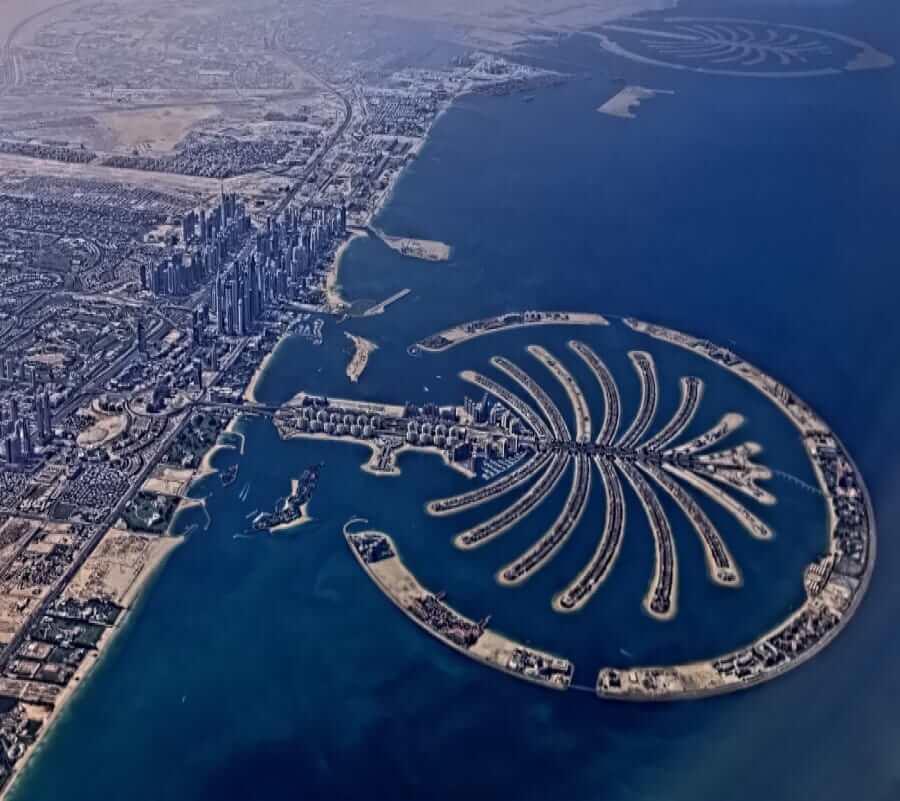 palm islands dubai
