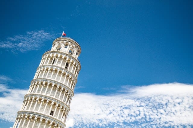 La Torre de Pisa está menos inclinada