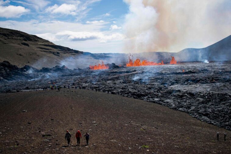 Erupción volcánica en Islandia: impresionantes fotografías